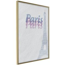 Arkiio Affisch Paris in Watercolours [Poster] 20x30 Poster